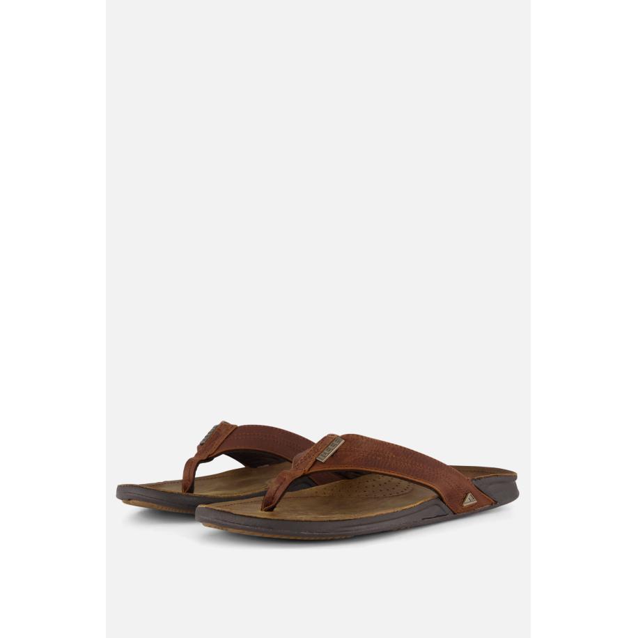 Reef J-Bay III Slippers bruin Leer Bruin