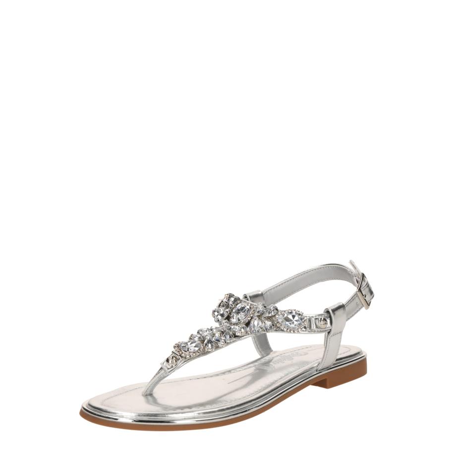 Buffalo BUFFALO Teenslipper Kira zilver -