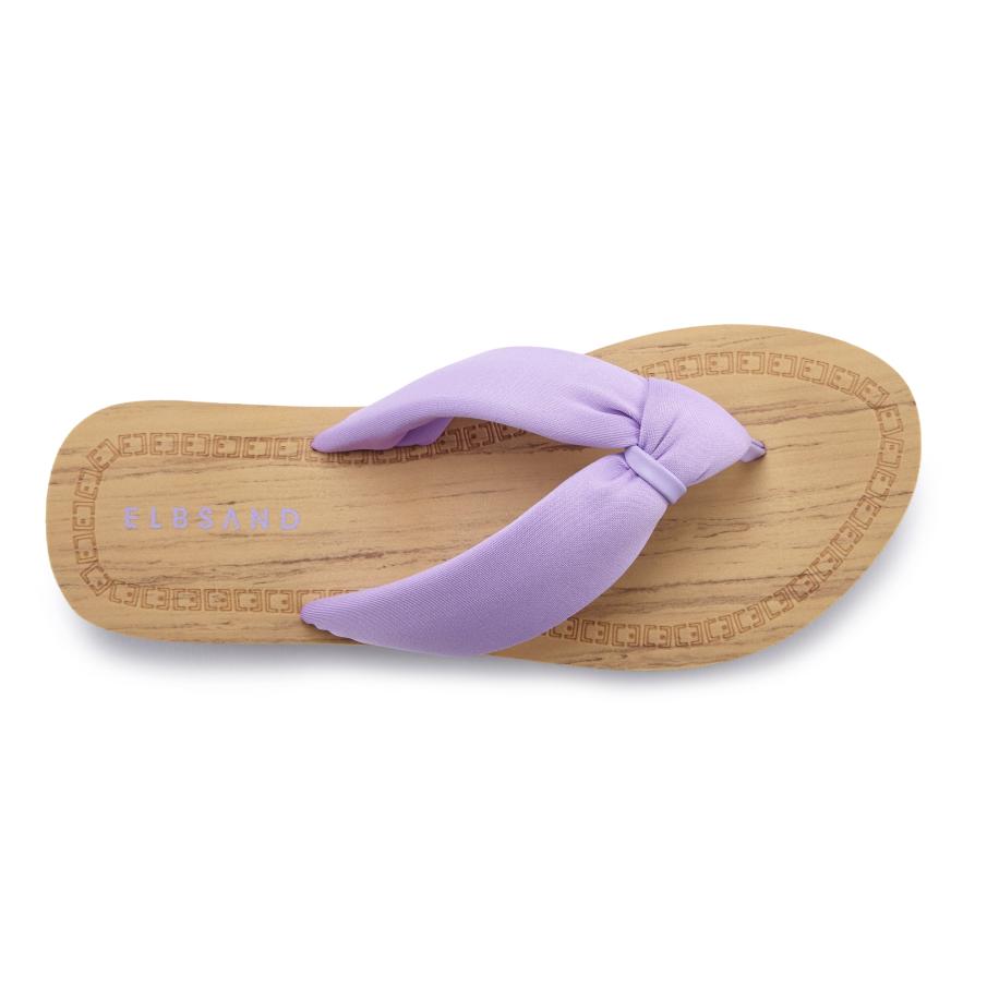 Elbsand Elbsand Teenslipper lila -