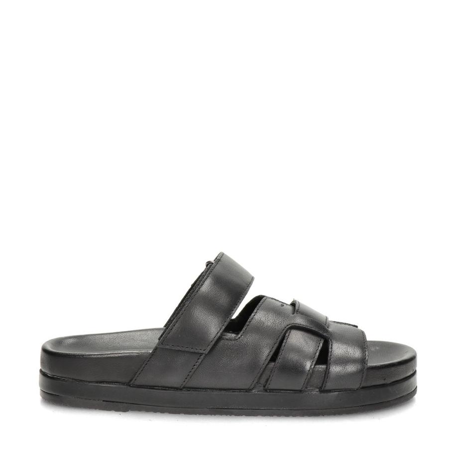 Nelson slippers Zwart 483844 Zwart