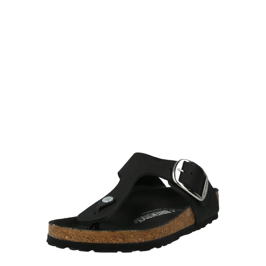 Birkenstock BIRKENSTOCK Teenslipper Gizeh zwart -