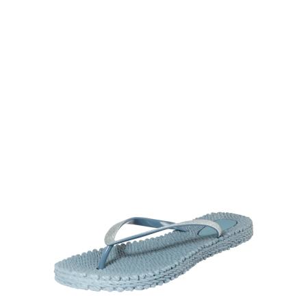 Ilse Jacobsen ILSE JACOBSEN Teenslipper Cheerful 01 smoky blue / zilver