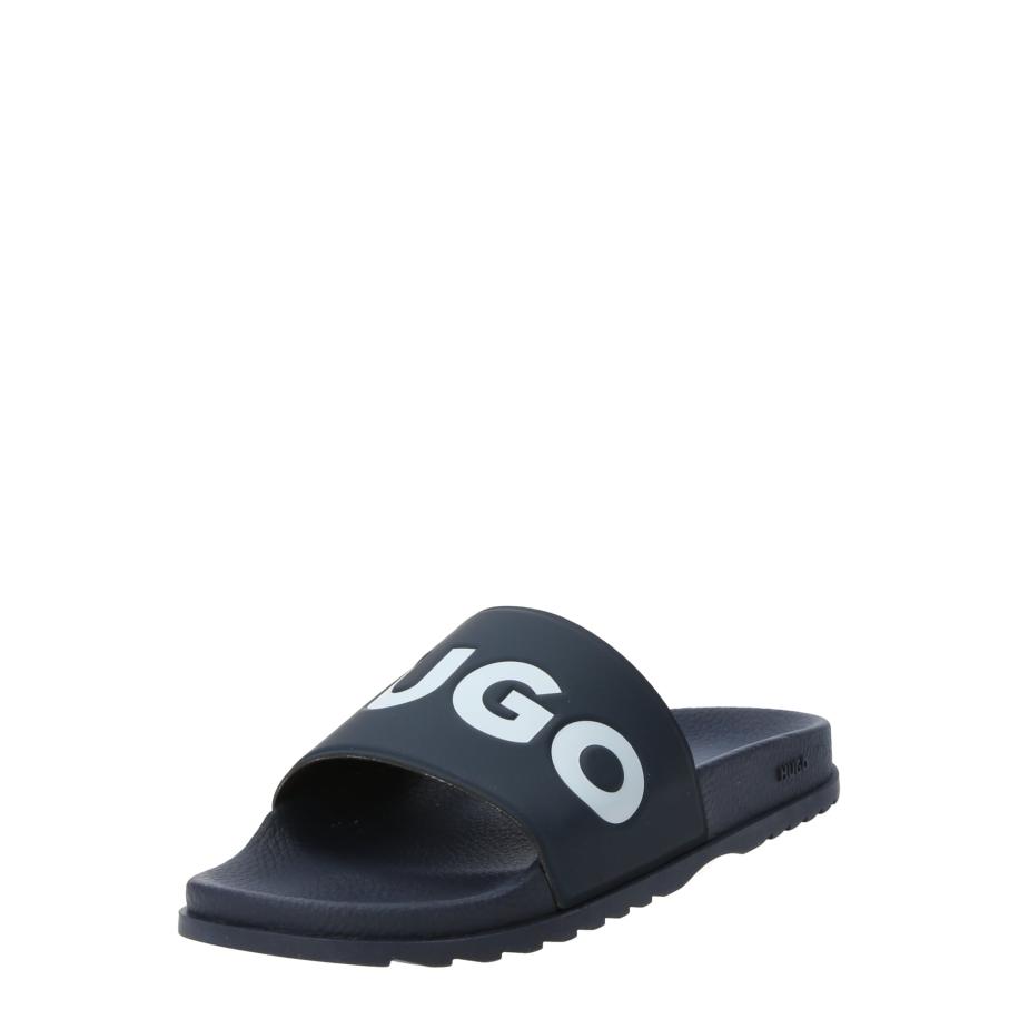 Hugo Boss HUGO Muiltjes Match_it_Slid donkerblauw / offwhite -