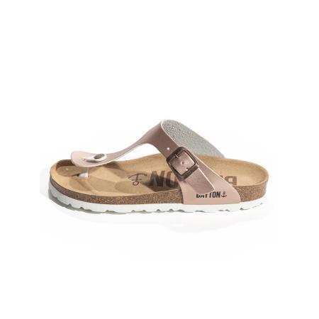 Bayton Bayton Teenslipper MERCURE nude / wit