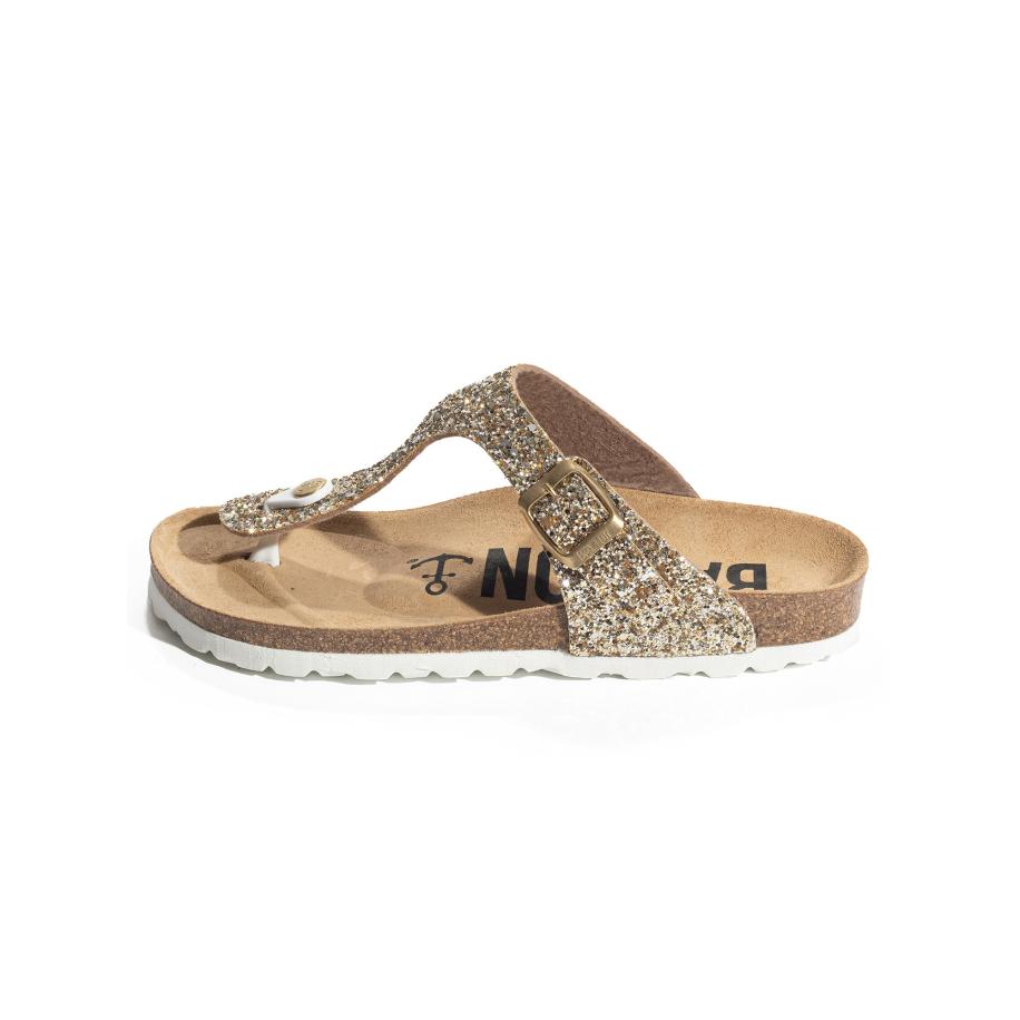 Bayton Bayton Teenslipper MERCURE goud -