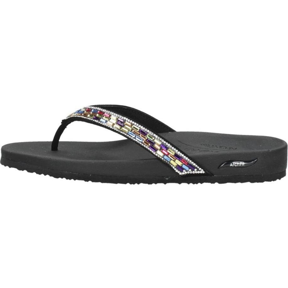Skechers Meditation Arch Fit slippers Zwart 435773 Zwart