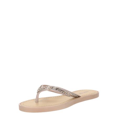 ABOUT YOU ABOUT YOU Teenslipper Paulina nude / goud / zilver