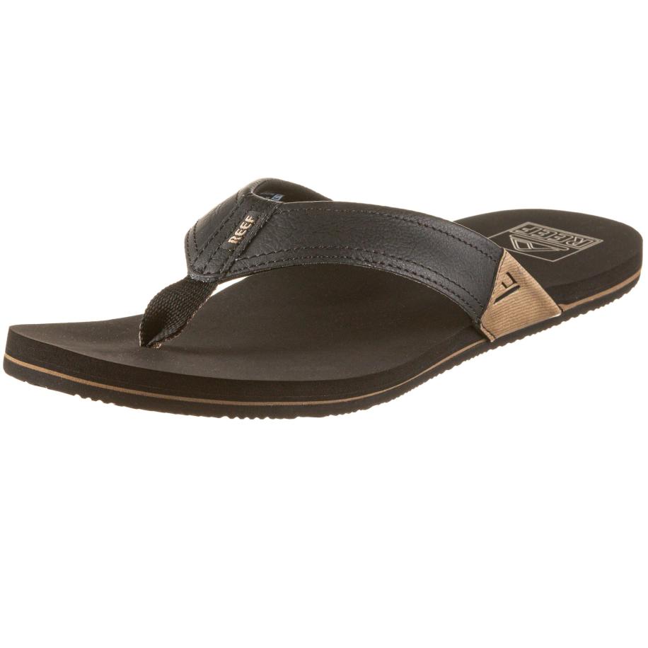 Reef REEF Teenslippers Newport bruin / zwart -
