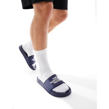 The North Face - Base Camp III - Slippers in marineblauw en wit