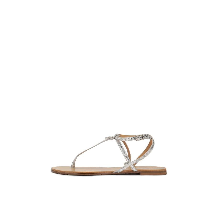 Kazar Kazar Teenslipper zilver -
