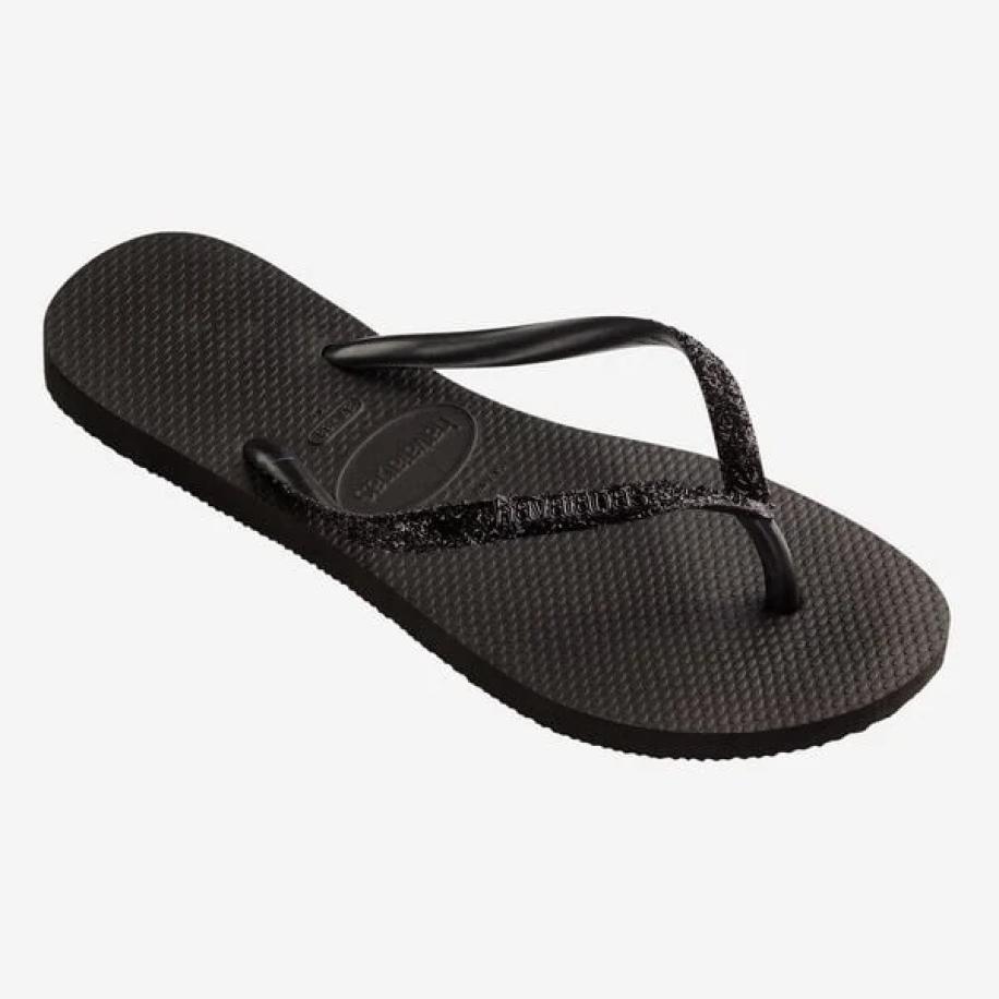 Havaianas Slim glitter II slippers Zwart 408763 Zwart