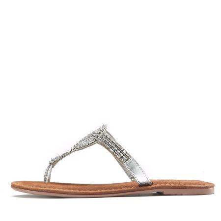 Lascana LASCANA Teenslipper zilver