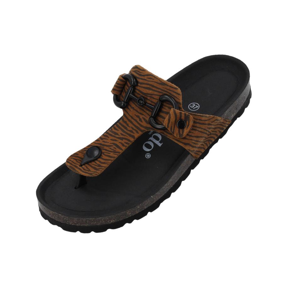 Palado Palado Teenslipper Kos bruin / zwart -