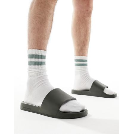 Jack & Jones - Slippers in kaki-Groen