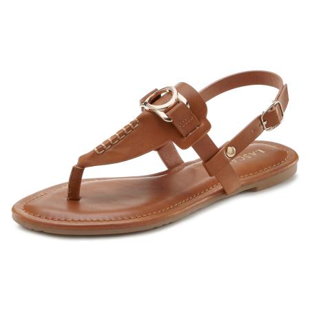 Lascana LASCANA Teenslipper camel