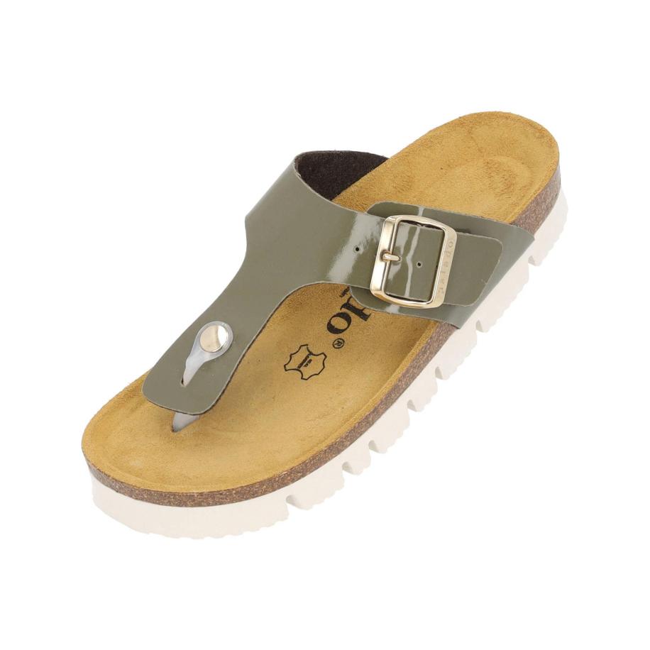 Palado Palado Teenslipper Kos olijfgroen -