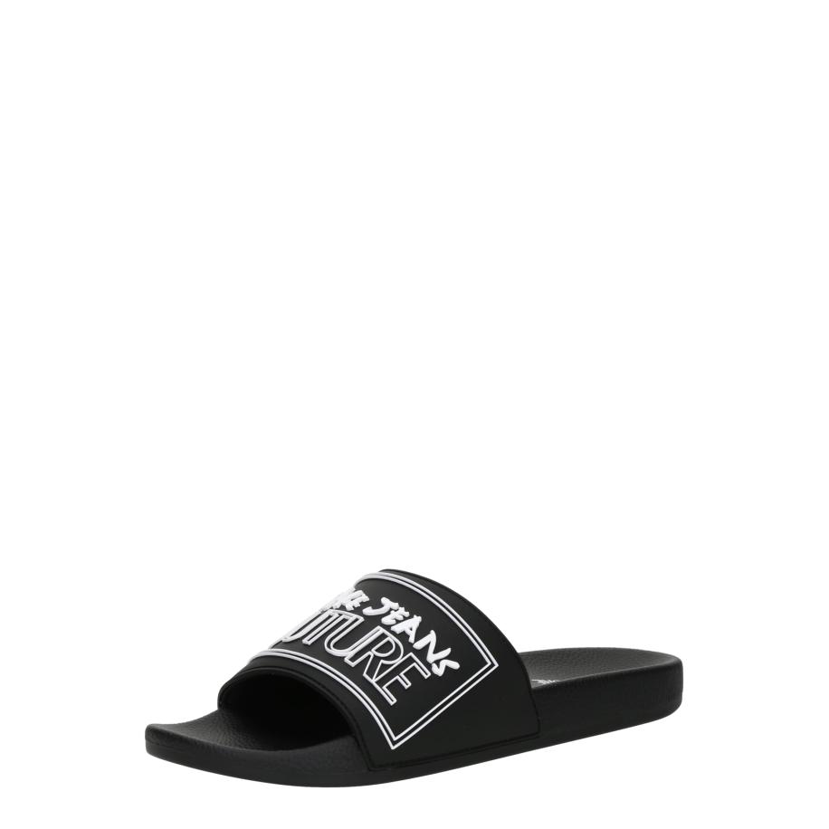 Versace Versace Jeans Couture Muiltjes zwart / wit -