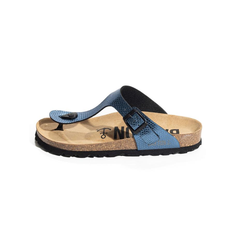 Bayton Bayton Teenslipper MERCURE kobaltblauw -