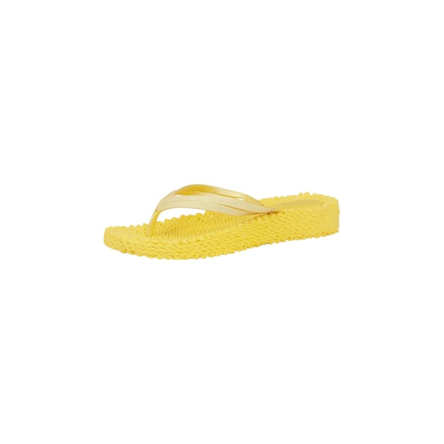 Ilse Jacobsen ILSE JACOBSEN Teenslipper Cheerful 13 lichtgeel -
