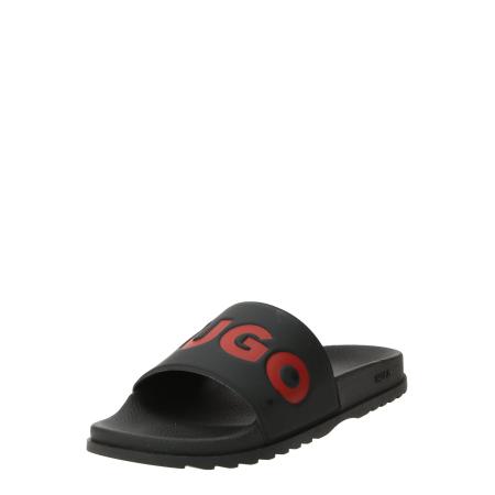 Hugo Boss HUGO Muiltjes Match It Slid rood / zwart