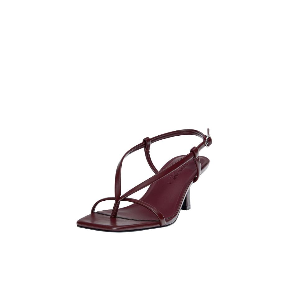 Pull&Bear Pull&Bear Teenslipper bourgogne -