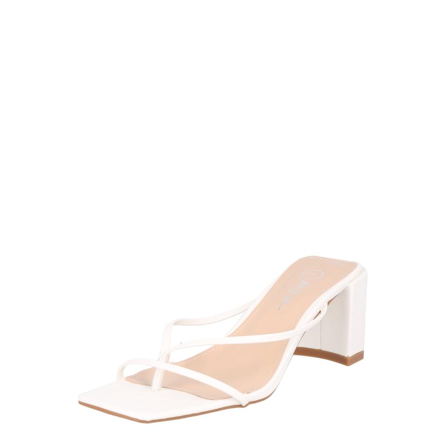 Nasty Gal Nasty Gal Teenslipper wit -