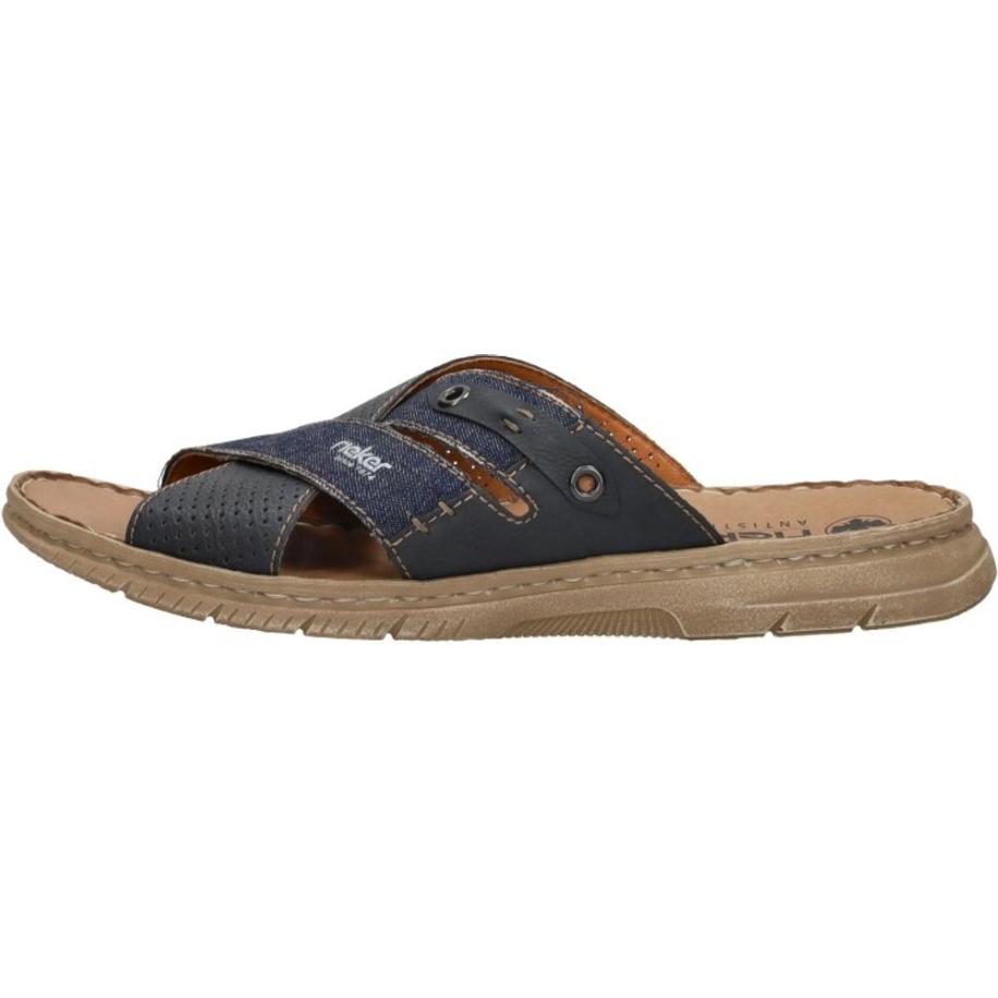 Rieker - Open Teen Blauw