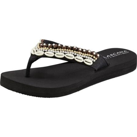 Lascana LASCANA Teenslipper zwart
