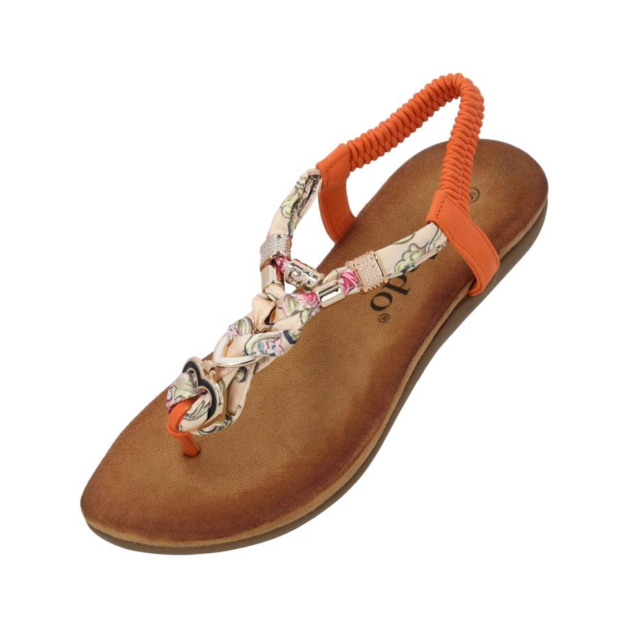 Sila Sahin Palado by Sila Sahin Teenslipper Jurte beige / oranje -