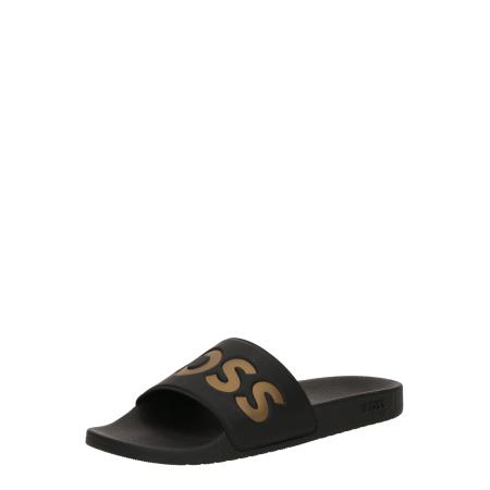 Hugo Boss BOSS Muiltjes Aryeh goud / zwart