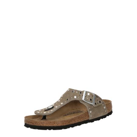 Birkenstock BIRKENSTOCK Teenslipper Gizeh Rivet taupe