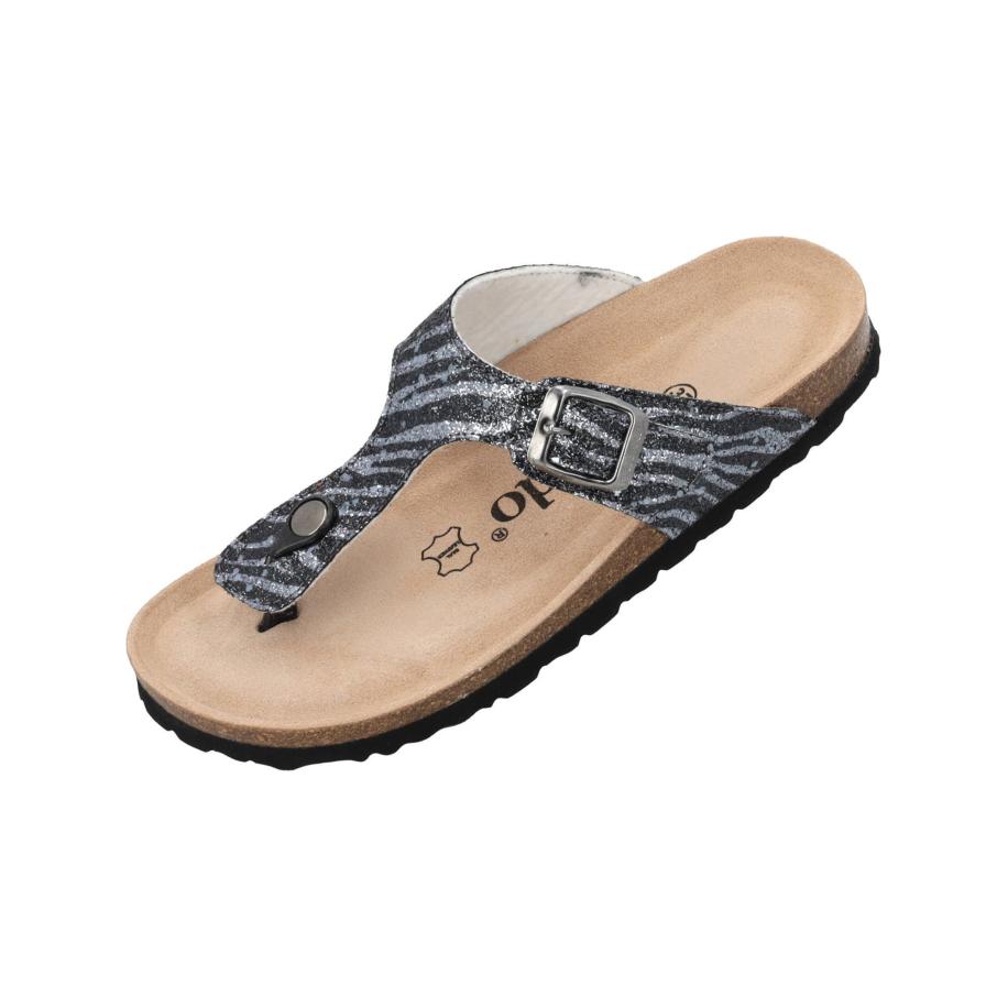 Palado Palado Teenslipper Kos Wild zwart / zilver -