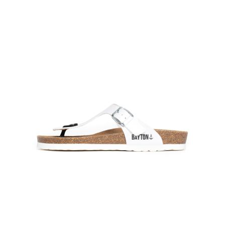 Bayton Bayton Teenslipper Mercure wit