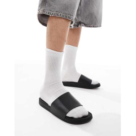 SEQWL - Mamun - Sandalen met band in zwart