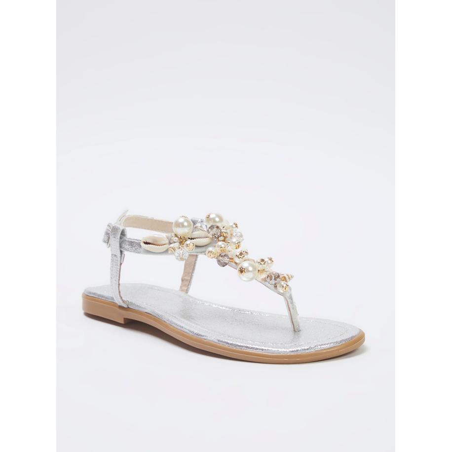 Trendyol Trendyol Teenslipper zilver -