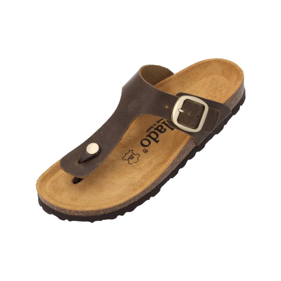 Palado Palado Teenslipper Kos Denka bruin -