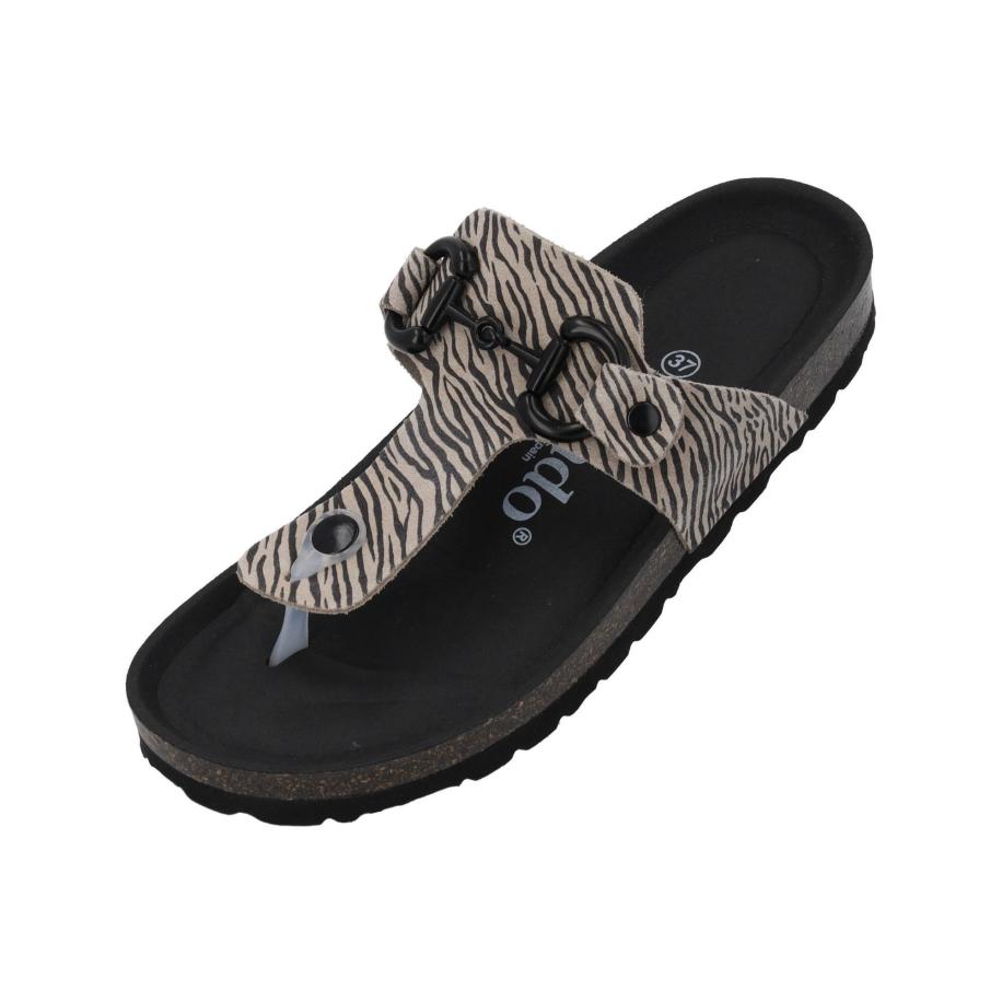 Palado Palado Teenslipper Kos beige / zwart -