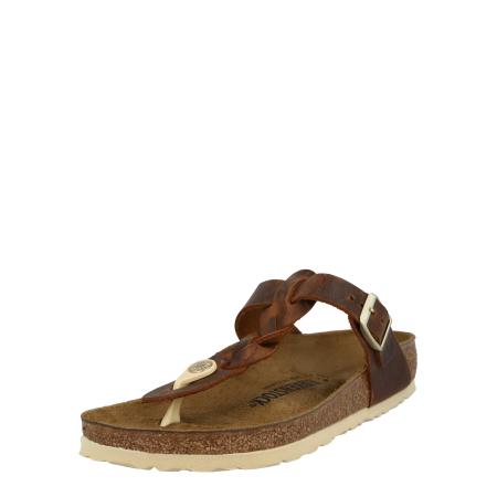 Birkenstock BIRKENSTOCK Teenslipper Gizeh kastanjebruin