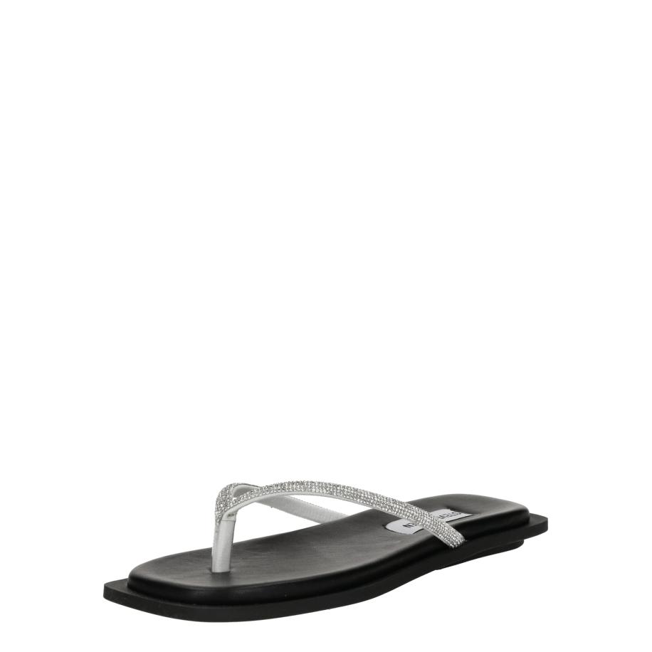 Steve Madden STEVE MADDEN Teenslipper Saint zilver -