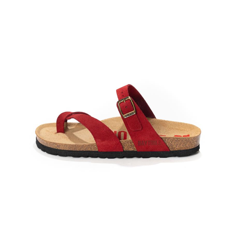 Bayton Bayton Teenslipper Diane rood -