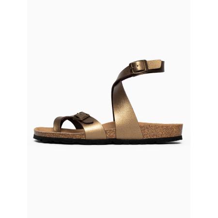 Bayton Bayton Teenslipper Swan lichtbruin