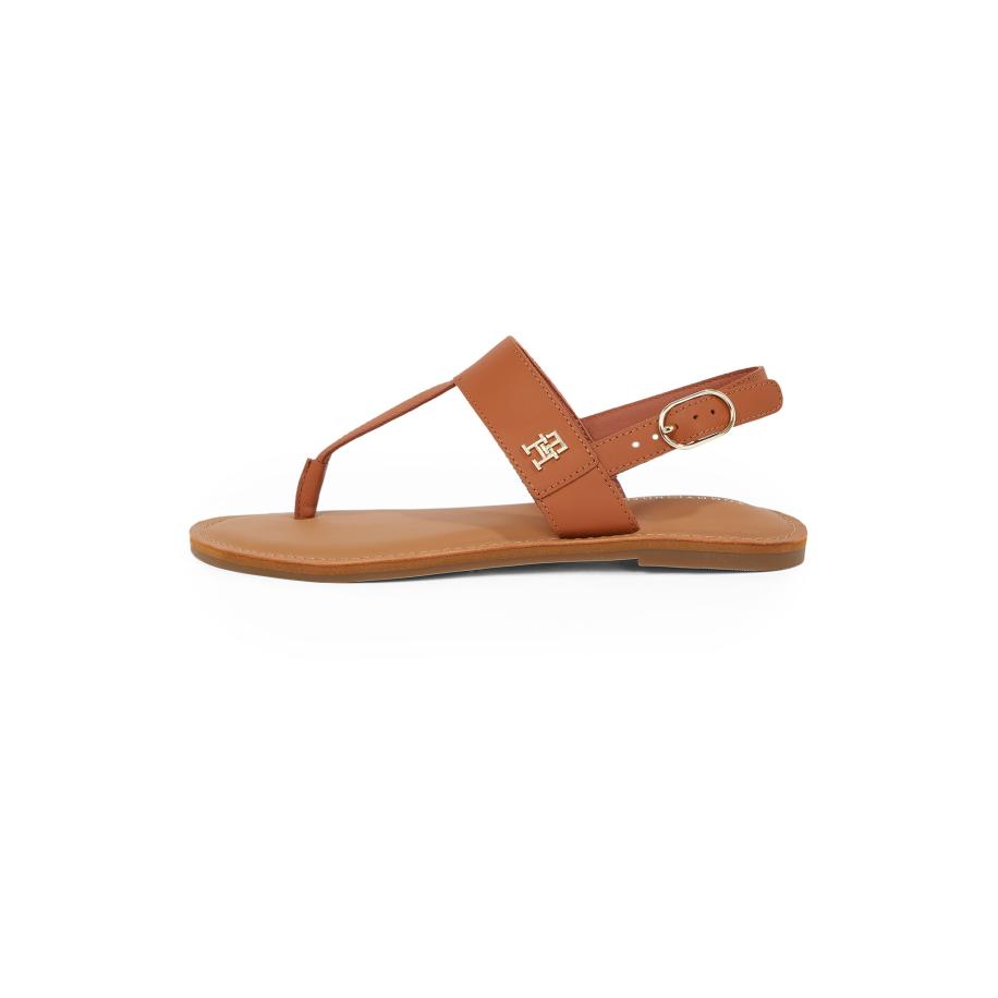 Tommy Hilfiger TOMMY HILFIGER Teenslipper camel -