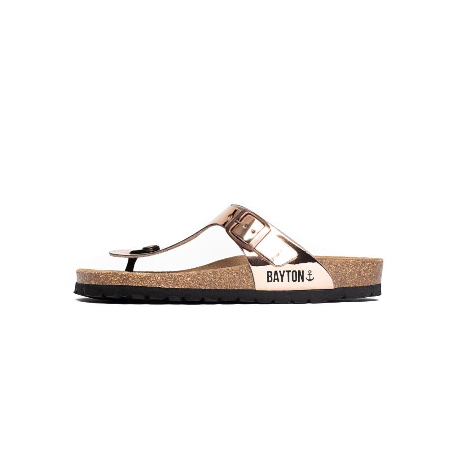 Bayton Bayton Teenslipper Mercure rose-goud -