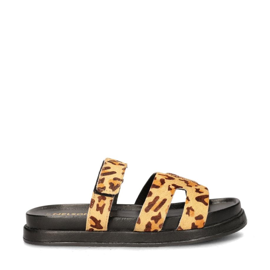 Nelson slippers Bruin 484304 Bruin