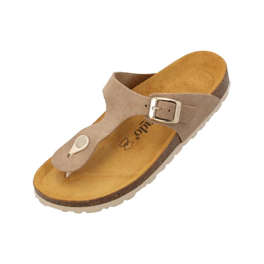 Palado Palado Teenslipper Kos donkerbeige / goud -