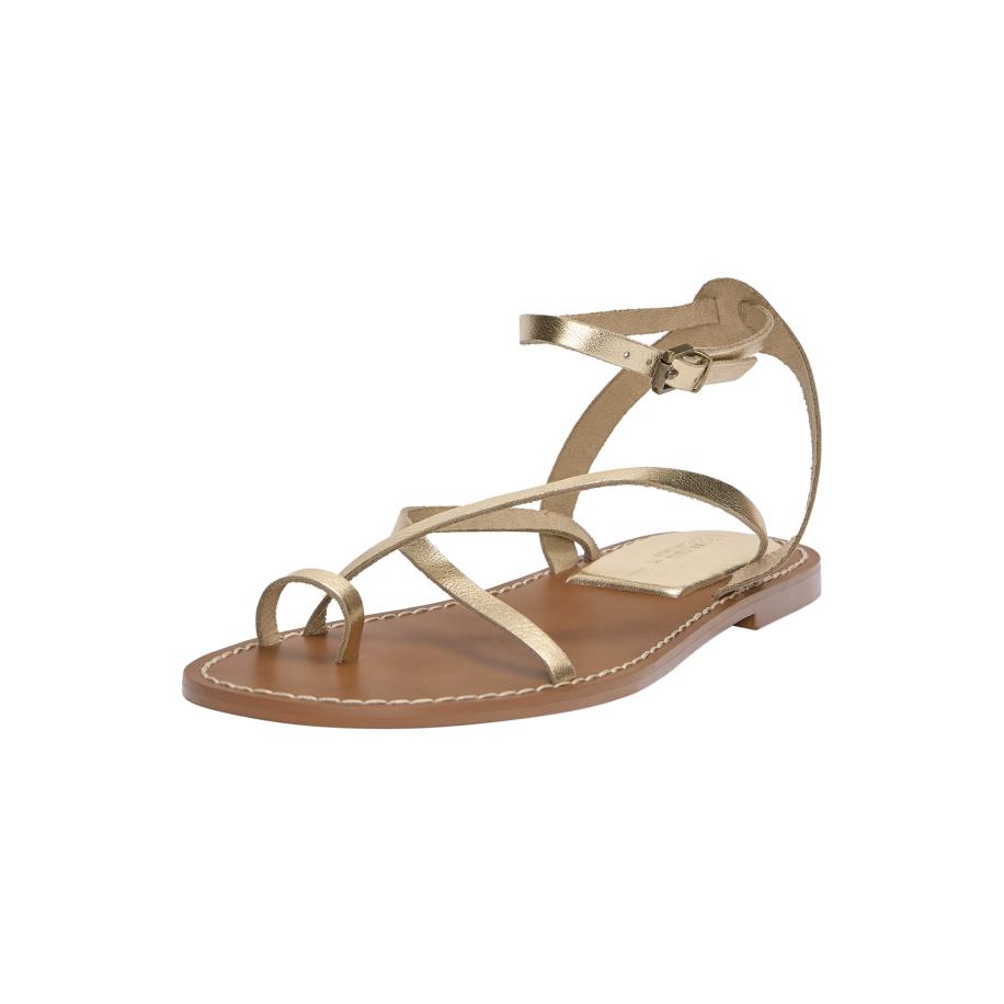 Pull&Bear Pull&Bear Teenslipper goud -
