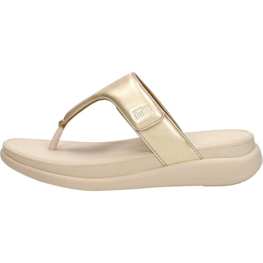 Fitflop - F-mode Go Adjustable Flatform Sandals Goud