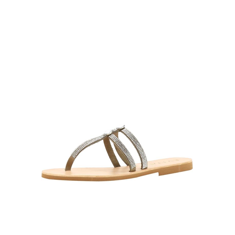 EVITA EVITA Teenslipper donkerbeige -