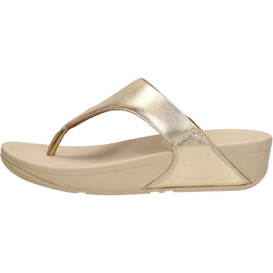 Fitflop - Lulu Leather Toepost Goud