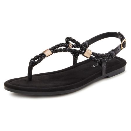 VIVANCE VIVANCE Teenslipper zwart